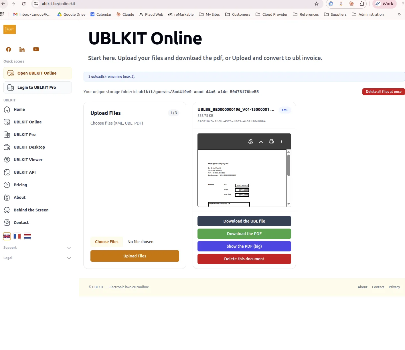 UBLKIT.be