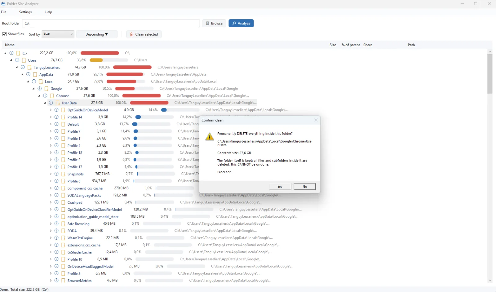 Disk Analyser